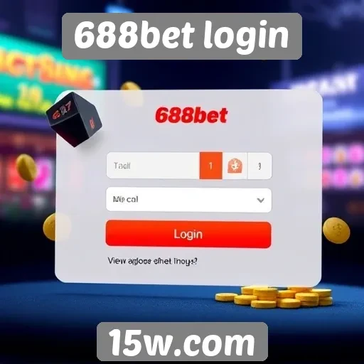Acessibilidade do login no site 688bet